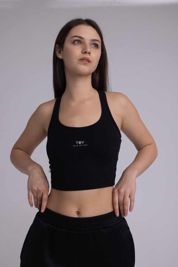 TOY Core Yoga Top "Front Print"