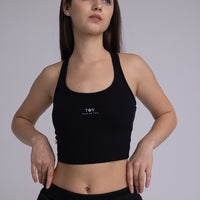 TOY Core Yoga Top "Front Print"