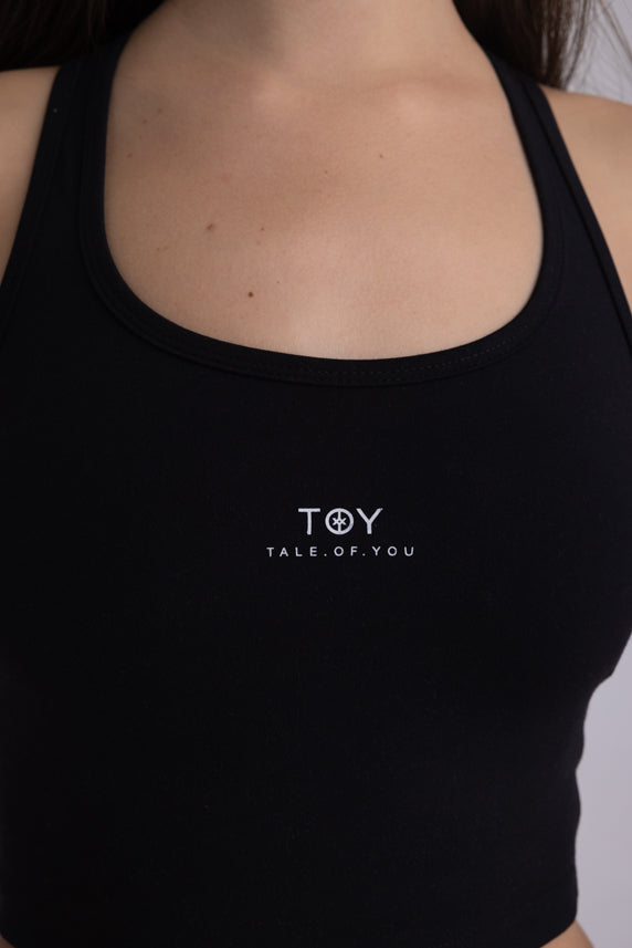 TOY Core Yoga Top "Front Print"